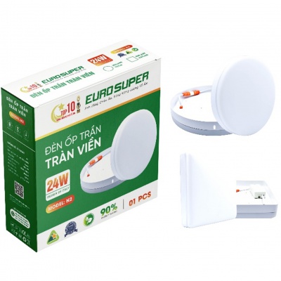 ĐÈN ỐP TRẦN TRÀN VIỀN 36W VUÔNG