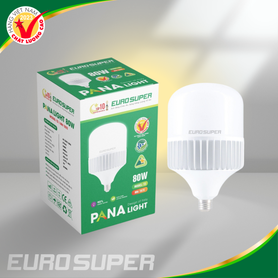 ĐÈN LED TRỤ NHÔM PANALIGHT 80W