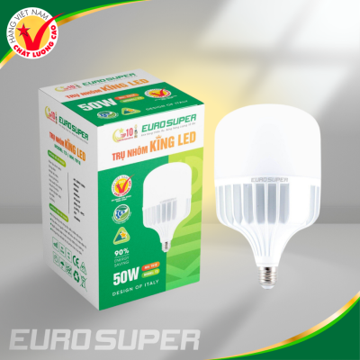 ĐÈN LED TRỤ NHÔM KING LED E50