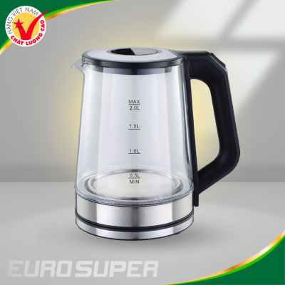 ẤM SIÊU TỐC THUỶ TINH 2L 