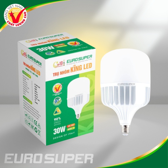 ĐÈN LED TRỤ NHÔM KING LED 30W