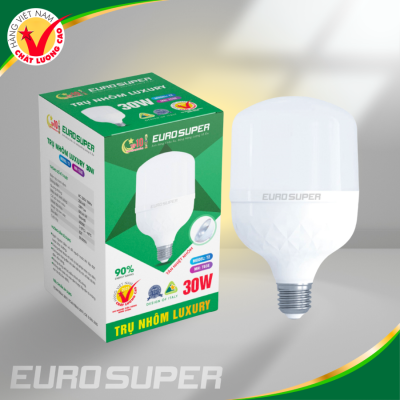 ĐÈN LED TRỤ NHÔM LUXURY E30