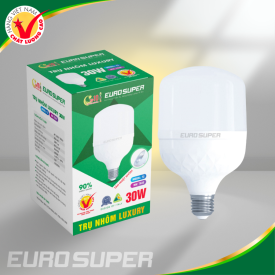 ĐÈN LED TRỤ NHÔM LUXURY E30