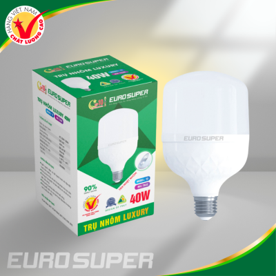 ĐÈN LED TRỤ NHÔM LUXURY E40