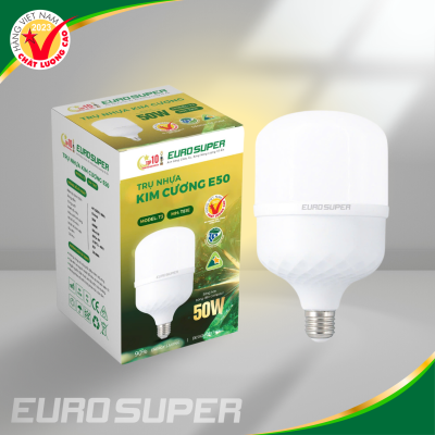 ĐÈN LED TRỤ NHỰA KIM CƯƠNG 50W