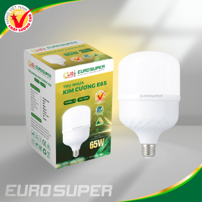 ĐÈN LED TRỤ NHỰA KIM CƯƠNG 65W