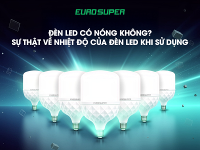 ĐÈN LED CÓ NÓNG KHÔNG? SỰ THẬT VỀ NHIỆT ĐỘ CỦA ĐÈN LED KHI SỬ DỤNG