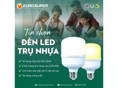 MẸO VỆ SINH VÀ BẢO DƯỠNG ĐÈN LED TRỤ NHỰA ĐỂ BỀN LÂU