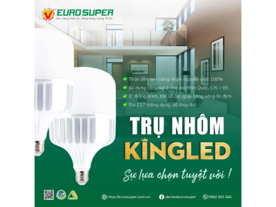 NÊN LẮP ĐÈN LED TRỤ NHÔM KINGLED Ở NHỮNG KHÔNG GIAN NÀO?