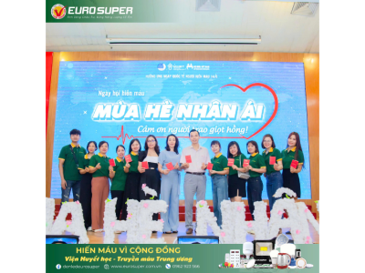 EUROSUPER LAN TỎA TINH THẦN NHÂN ÁI VÌ CỘNG ĐỒNG