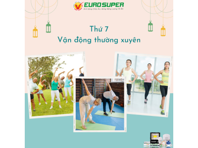 THỨ 7 - VẬN ĐỘNG THƯỜNG XUYÊN