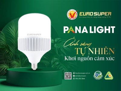 ĐÈN LED TRỤ NHÔM PANALIGHT - ÁNH SÁNG TỰ NHIÊN, KHƠI NGUỒN CẢM XÚC