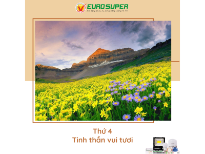 THỨ 4 - TINH THẦN VUI TƯƠI