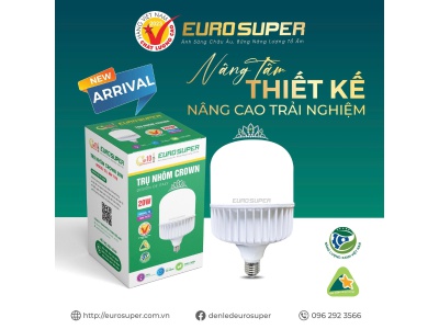 ĐÈN LED TRỤ NHÔM CROWN - NÂNG TẦM THIẾT KẾ, NÂNG CAO TRẢI NGHIỆM