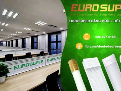 ĐÈN LED TUBE EUROSUPER SÁNG HƠN- SANG HƠN - TIẾT KIỆM HƠN 