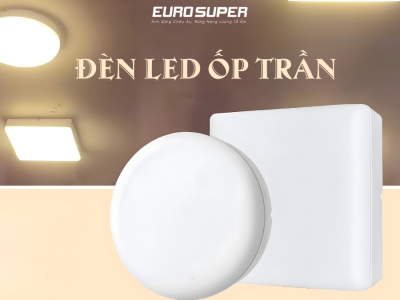 ĐÈN LED ỐP TRẦN LÀ GÌ? CÓ NÊN LẮP ĐÈN LED ỐP TRẦN CHO NHÀ Ở KHÔNG?