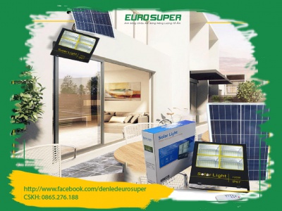 VÌ SAO NÊN LỰA CHỌN ĐÈN PHA LED NĂNG LƯỢNG MẶT TRỜI EUROSUPER?