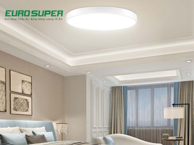 NHỮNG ƯU ĐIỂM CỦA ĐÈN LED ỐP TRẦN EUROSUPER ÁNH SÁNG TRẮNG.