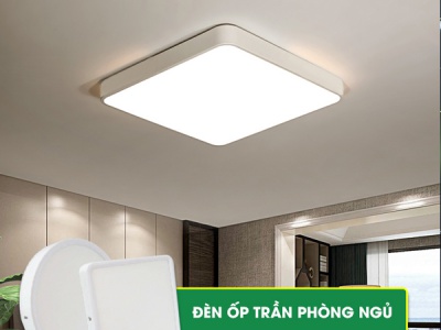 ĐÈN LED ỐP TRẦN ÁNH SÁNG TRẮNG EUROSUPER VẺ ĐẸP TRANG NHÃ CHO NGÔI NHÀ CỦA BẠN