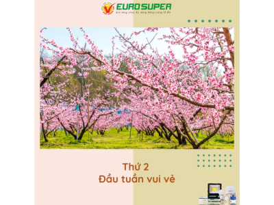 THỨ 2 - ĐẦU TUẦN VUI VẺ
