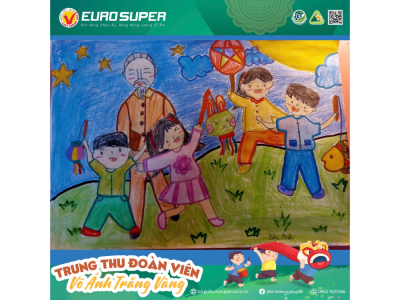 TRUNG THU ĐOÀN VIÊN - VẼ ÁNH TRĂNG VÀNG CÙNG EUROSUPER 