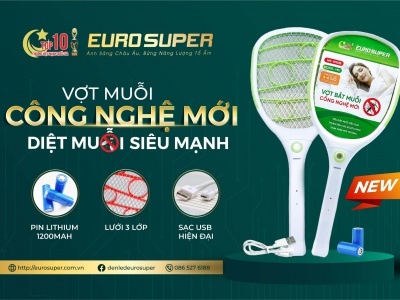 VỢT MUỖI CÔNG NGHỆ MỚI - DIỆT MUỖI SIÊU MẠNH (NEW)