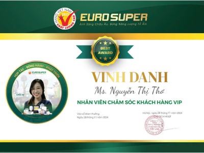 VINH DANH NHÂN VIÊN CHĂM SÓC KHÁCH HÀNG CÓ THÀNH TÍCH TỐT