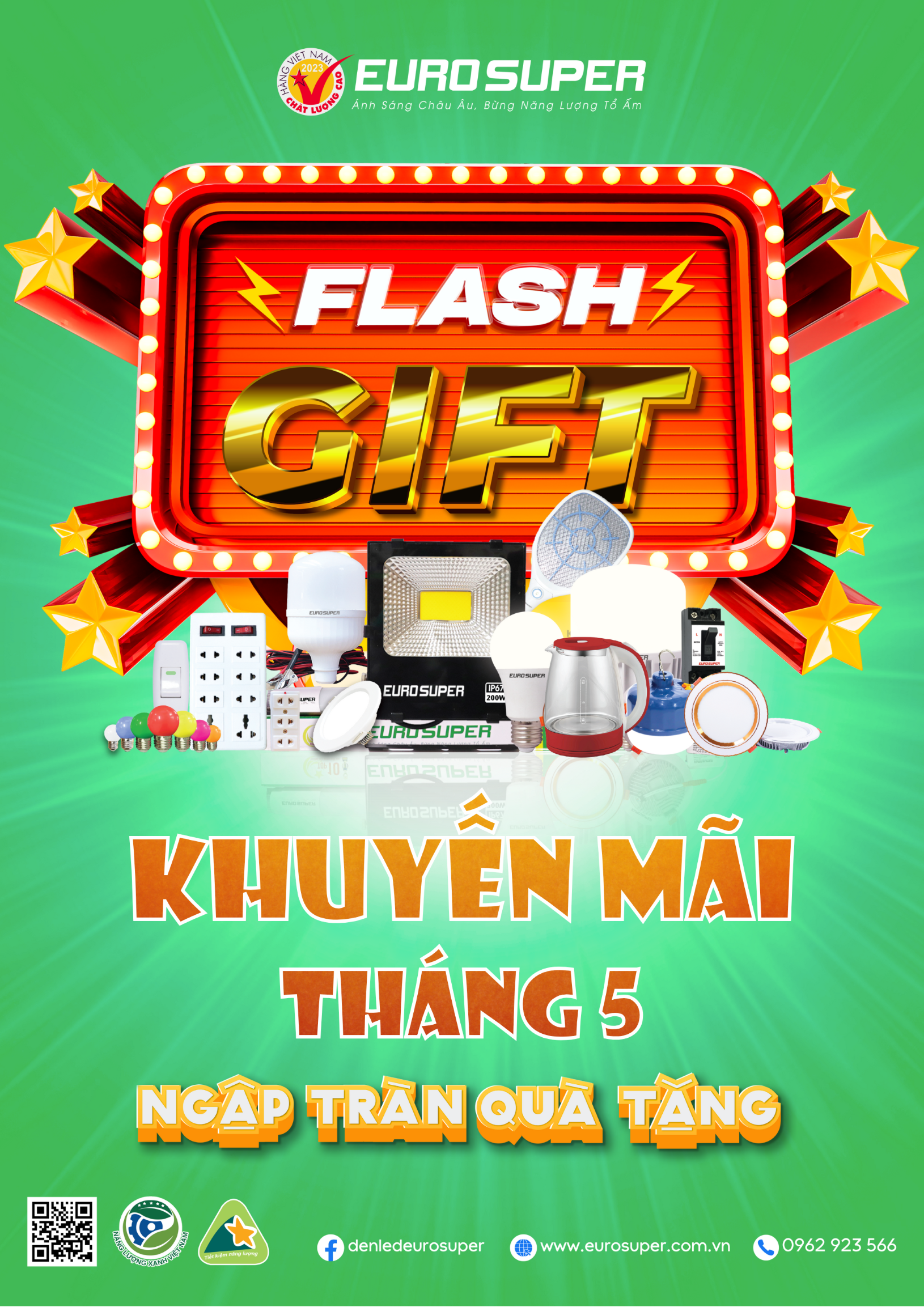CHƯƠNG TRÌNH KHUYẾN MÃI THÁNG 05